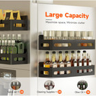 4 Pack Strong Magnetic Spice Rack For Refrigerator  Multipurpose Magnetic Shelf