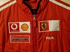 Scuderia Ferrari Fila Formula 1 Red Gilet Jacket Vest Size L Rare   Collectable