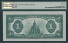 Dominion Of Canada  1  1923 - Dc-25o  Pmg Choice Unc64epq  Group 4  Black Seal 