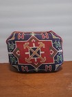 Thistle Stop Turkey Carpett Ii 17th Century Design Cross Stitch Pillow 12 x9 
