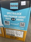 Laticrete Spectralock Pro Grout A b Liquids Microban Blue black yellow
