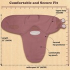 Bublo Baby Newborn Swaddle 0   3 Months     Gots Certified Organic Cotton Baby Sw   