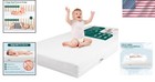 Crib Toddler Mattress Memory Foam Waterproof Double Sided 52x27 5