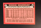 1986 Topps Tiffany Eddie Murray Card  30 Near Mint-mint