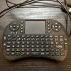 Genuine Rii I8  Wireless Mini Keyboard   Touchpad  black 