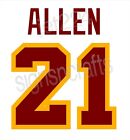 Washington Redskins Sticker Decal 1990s Sanders Marshall Rypien Byner Ervins  