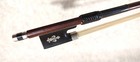 European 4 4 Violin Bow  Lizard Thumb Grip  Vintage Mid-1900s  New Hair