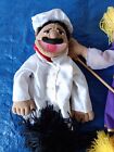Melissa   Doug Lot - 6 Puppets Chef Princess Doctor Mermaid Cheerleader Cowgirl