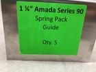 Lot Of 5 Amada Series 90 Spring Pack Guide Turret Punch Press Tooling W  Holder