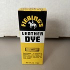 Fiebing s Leather Dye  With Applicator For Shoes Boots Bags - Red 4 oz