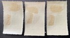 Poland 1918 Zaria 3 X Stamps With Surcharges
