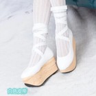 Japanese High-heel Strap Shoes Womens Bandage Creeper Heel Platform Lolita Shoes