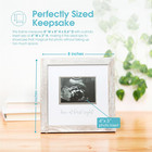 Love At First Sight Sonogram Picture Frame  Gender Neutral Ultrasound Keepsake  