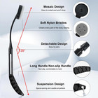 Back Scrubber For Shower 20 5  Bath Brush Long Handle For Shower For Deep Clean 