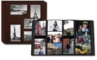 Pioneer Photo Albums Collage Frame Embossed Travel Photo Album Brown 12x12
