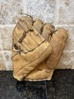 Vtg Wilson Ted Williams Field Master Ball Hawk Leather Baseball Glove Lock Tite