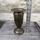 Arts   Crafts Era Brass Early 1900 s Antique Vintage 8    Hammered Mertalware