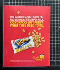 Nabisco Teddy Grahams Kid Sense Snacks Happy Nutritious Vintage Print Ad 2005