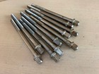 Slingerland Lot Of 10x 2 75-inchtension Rod Snare Tom Drum Parts Nickel 50s Vtg