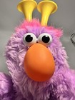  6u Vintage 1994 Sesame Street  Purple Honker Plush Hand Puppet By Applause