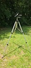 Bogen Manfrotto 3030 a Tripod 3047 3-way Pan tilt Head Pro Italy Camera Video