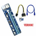 60cm Ver008c Usb 3 0 Pci-e Riser Card Pcie 1x To 16x Data Cable Bitcoin Mining