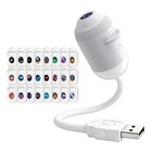 Hd Smart Dynamic 5d Holographic Night Light Projector  2 In 1 Galaxy Night Light