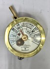 Original Brass Iron Chadburns Liverpool Ltd  London Ship Wall Telegraph - Red