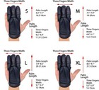Pmz Archery Cowhide Three Finger Guard Glove For Bow Hunting Archery Practice