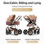Baby Stroller 3in1 Combo Car Seat  Baby Carriage newborn Standard Foldable Pram