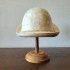 Millinery Hat Block Plastic Vintage Supplies Form Antique Mold Wooden