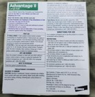 Elanco Sealed Bayer Advantage Ii Flea   Lice Control Large Cats 9lbs   2 Doses