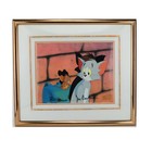 Tom   Jerry Hanna Barbera Movie Opc Production Cel Art Signed