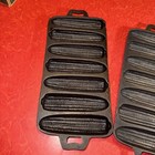 Vintage Bsr Birmingham Stove   Range Cast Iron 7 Stick Cornbread Pan 3 Available