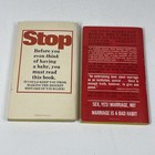 Vtg Paperback Lot 2 Feminist Books Baby Trap Marriage Bad Habit Peck Dickson 1st