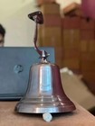 Large Nautical Ship s Boat Bell 11  Solid Brass Marine Maritime Wall Decor Gift