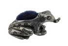 Pewter Frog Pin Cushion Sewing Vintage