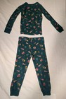 Polo Ralph Lauren Pajamas Kids Todders Sz 3t Green  Bear Two Piece Long Sleeve