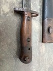 Ww2 Australian Slaz42 Ma 1907 Smle Rifle Bayonet With Scabbard  wbp011713 