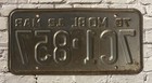 1978 Missouri Truck License Plate 7c1-857
