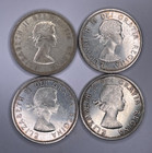 1962 Canada Silver Dollar Coin Voyageur   80  Silver   Almost Uncirculated
