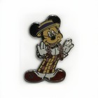 Disney Main Street Characters Set Of 5 Pins- Mickey Minnie Goofy Scrooge Mcduck