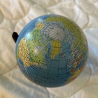 Vintage Replogle Globes Desk Size Mini Globe World Educational Map Decor  Spins