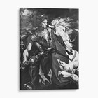Alexander The Great On Horseback Ancient Greece Rome Canvas Wall Art Print