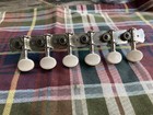 Set Of Vintage Teisco  Norma  Kent  Kawai Inline Plank Guitar Tuners  Japan