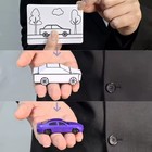 Vanishing   Appearing Car Magic Trick     Visual Illusion     Easy Close-up Magic