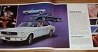 1966 Ford Mustang Sales Brochure 66 Gt Fastback 2 2 Convertible Hardtop
