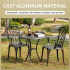 Withniture 3 Piece Bistro Set Outdoor Patio Bistro Table And Chairs Set For 2