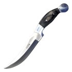 11  Full Tang Hunting Fixed Blade Survival Knife Black Wood Handle W  Sheath
