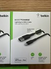  5 belkin Boost Charge Braided Lightning To Usb-a Chargesync Cable 6 6 Ft  Black